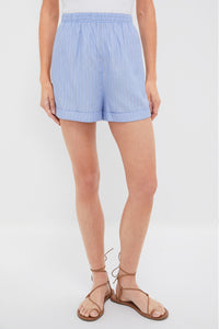 Cornflower Blue Stripe Nolan Shorts