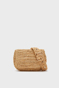 Toast Straw Belt Bag